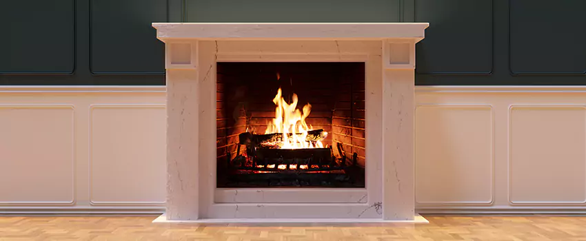 Open Flame Wood-Burning Fireplace Installation Services in Roy, Utah