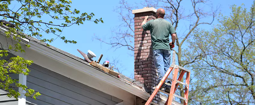 Vinyl and PVC Chimney Flashing Installation in Roy, UT