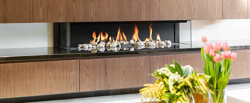 Double-height Fireplace Design Refurbishment in Roy, Utah